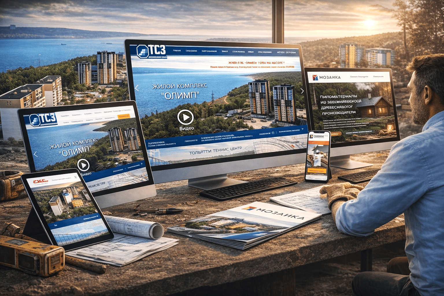 Лучшие сайты для строительных компаний с доказанной пользой дизайна